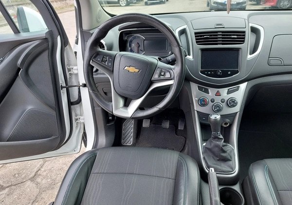 Chevrolet Trax cena 32900 przebieg: 154125, rok produkcji 2013 z Maków Podhalański małe 326